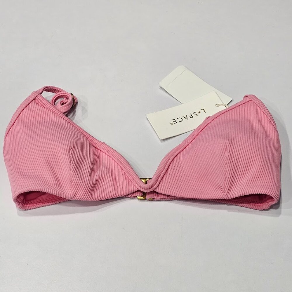 L*Space  Ribbed Helena Bikini Top - Picture 5 of 9